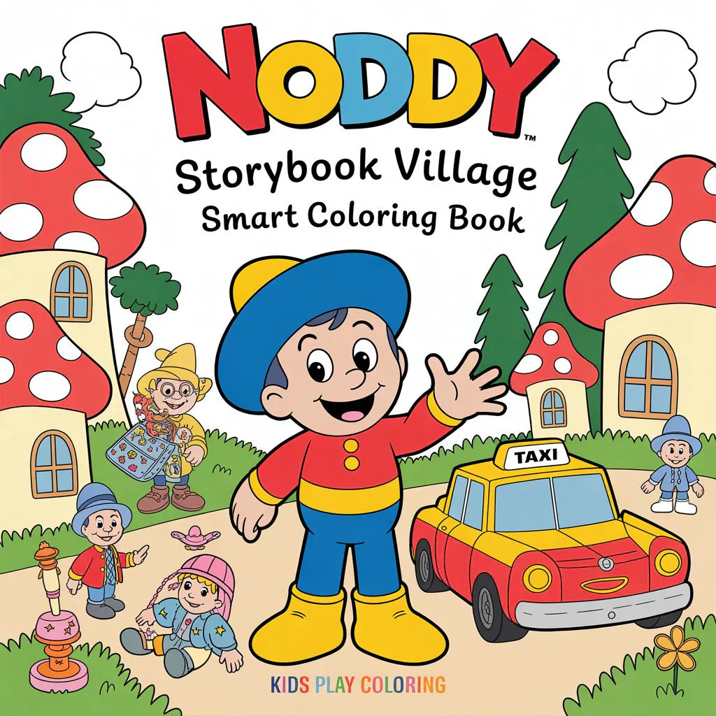 Livre de Coloriage Village des Histoires – Téléchargement PDF